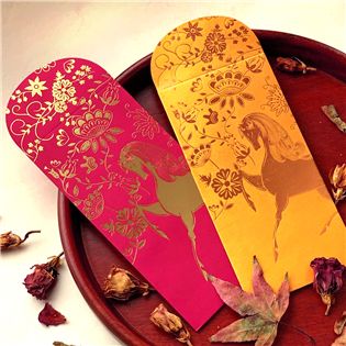 紅包袋/金馬玉堂/大金馬/中款 -三入