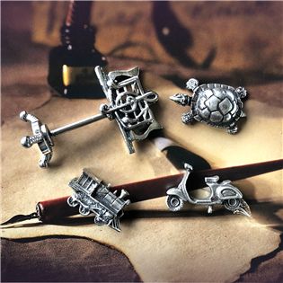 RUBINATO-錫製小飾品/烏龜/火車/機車