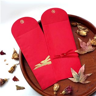 紅包袋/金兔躍/中款 -三入